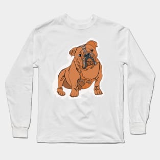 Never Lose Your LAZY ENGLISH BULLDOG Again! Long Sleeve T-Shirt